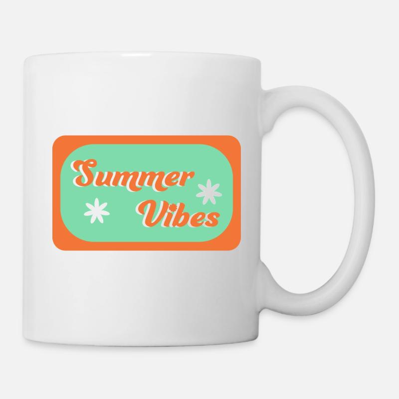 Summer Vibes - Mug blanc - blanc