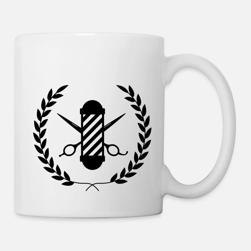 Barbershop Professional Logo - Mug - white
