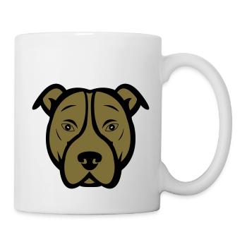 dog - Tasse - Weiß - Rechts