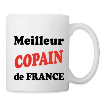 Meilleur COPAIN de france - Mug blanc - blanc - Droite