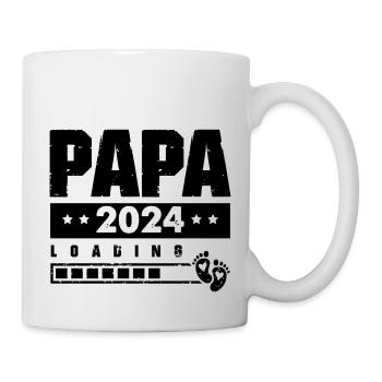 papa 2024 loading - Tasse - Weiß - Rechts