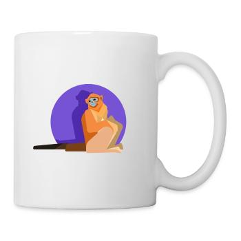 Snubnose d’or - Mug blanc - blanc - Droite