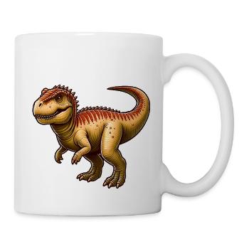 Dinosaur Tetranosaurus - Mug - white - Right