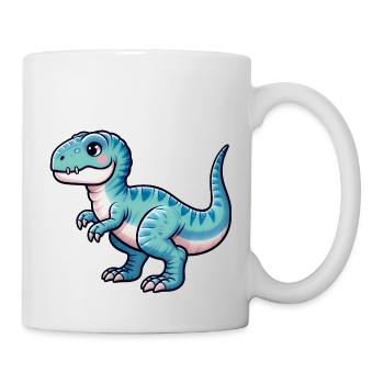 Kawaii Cute T-Rex - Mug - white - Right
