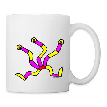 Chemise drôle par jango creation fashion - Mug blanc - blanc - Droite