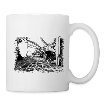 Cadet D - Mug blanc - blanc - Droite