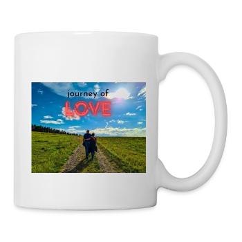 Die Reise der Liebe - Tasse - Weiß - Rechts