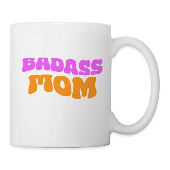 Maman badass - Mug blanc - blanc - Droite