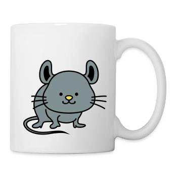 Souris Mignon - Mug blanc - blanc - Droite