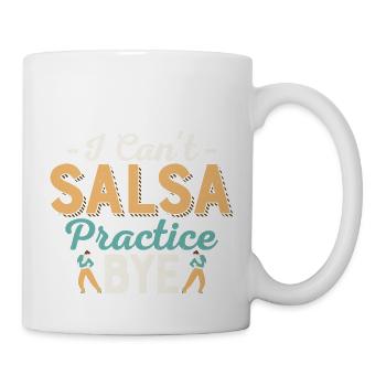 Je ne peux pas pratiquer la salsa. Salsa Danse Musique latine - Mug blanc - blanc - Droite