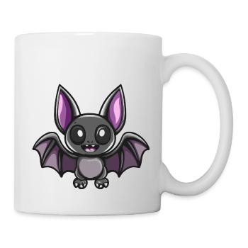 Chauve-souris Halloween Drôle Bébé - Mug blanc - blanc - Droite