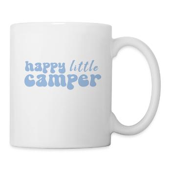 Happy little camper - Tasse - Weiß - Rechts