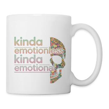Kinda Emotionless Kinda Emotional 6 - Tasse - Weiß - Rechts