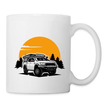 Overlanding Accessories, Overlanding Gear, Offroad - Mug - white - Right