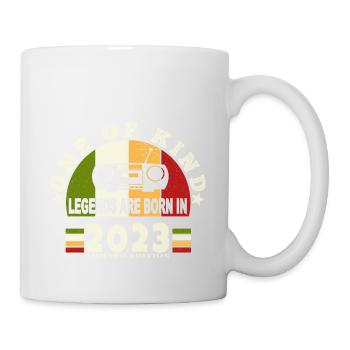 2023 Birth of legend 2023 born in 2023 annivers - Mug - white - Right