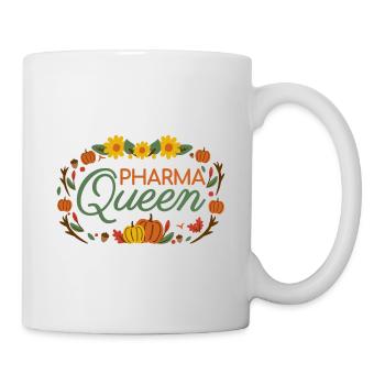 Pharmacy Pharma Queen autumn colors - Mug - white - Right