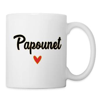 PAPOUNET. DAD. FATHER'S DAY. HAPPY FATHER'S DAY - Mug - white - Right