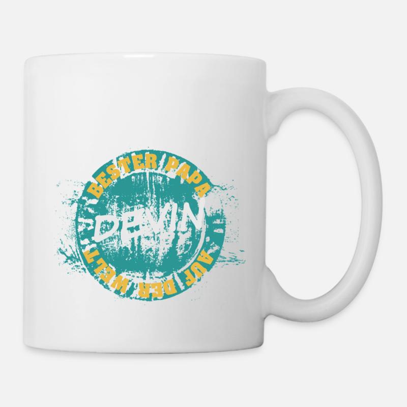 Vatertag Devin - Tasse - Weiß