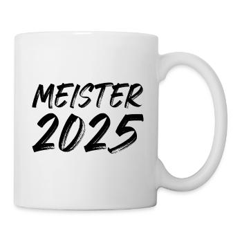 Meister 2025 - Tasse - Weiß - Rechts