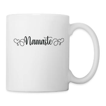 Yoga Meditation Spa Namaste - Tasse - Weiß - Rechts