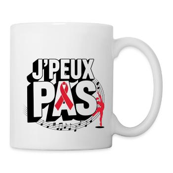 Ich kann nicht tanzen Ballett Geschenkidee T-Shirt - Tasse - Weiß - Rechts