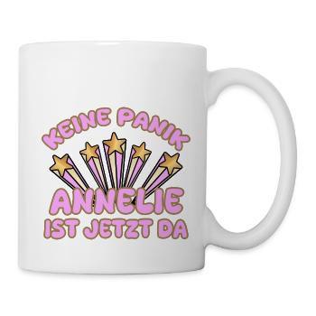 Frauenname Annelie - Tasse - Weiß - Rechts