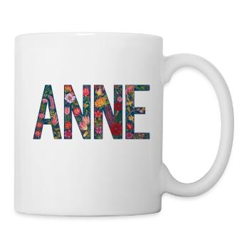 Anne Floral Design - Mug - white - Right