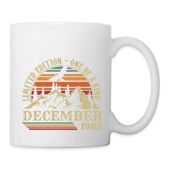 Vintage Décembre 1982, Génial Depuis Décembre 1982 - Mug blanc - blanc - Droite