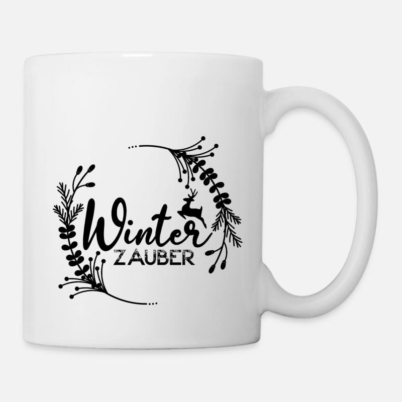 Winter Zauber - Tasse - Weiß