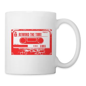 Drehen Sie die Zeit zurück - Tasse - Weiß - Rechts