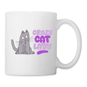 Crazy Cat Lady - Mug - white - Right