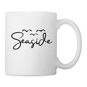 Seaside Strand Möwen Meer - Tasse - Weiß - Rechts