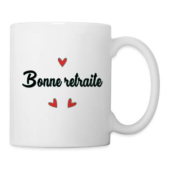 RUHESTAND. FEIERTAG. RUHESTAND. PENSIONIERT. RUHESTAND. - Tasse - Weiß - Rechts