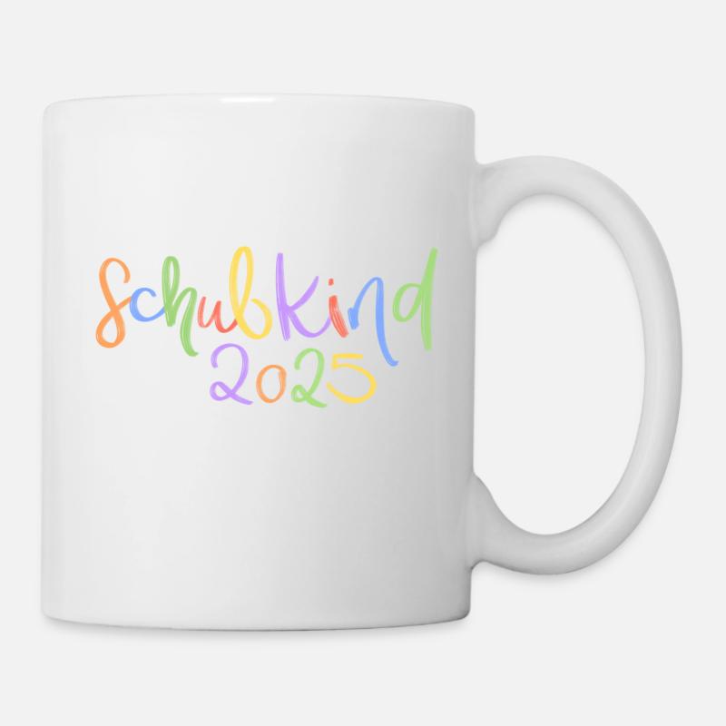 Schulkind 2025 - Tasse - Weiß