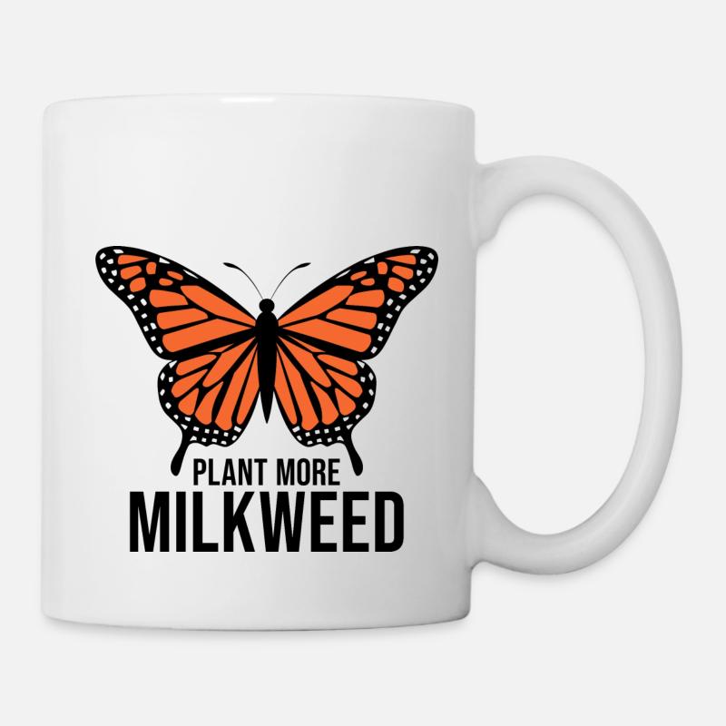 More silk plants for butterflies - Mug - white
