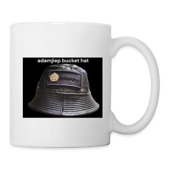 Chapeau seau noir Adamjiep - Mug blanc - blanc - Droite