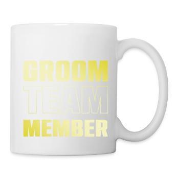 Groom Team - Tasse - Weiß - Rechts