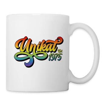 Unikat Est. 1975 - Tasse - Weiß - Rechts
