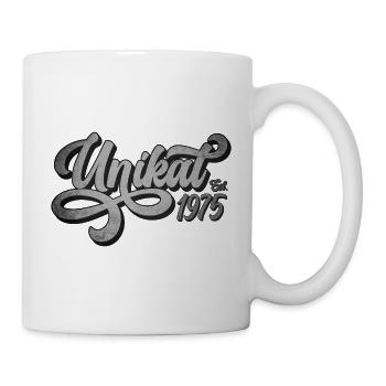 Unikat Est. 1975 - Tasse - Weiß - Rechts