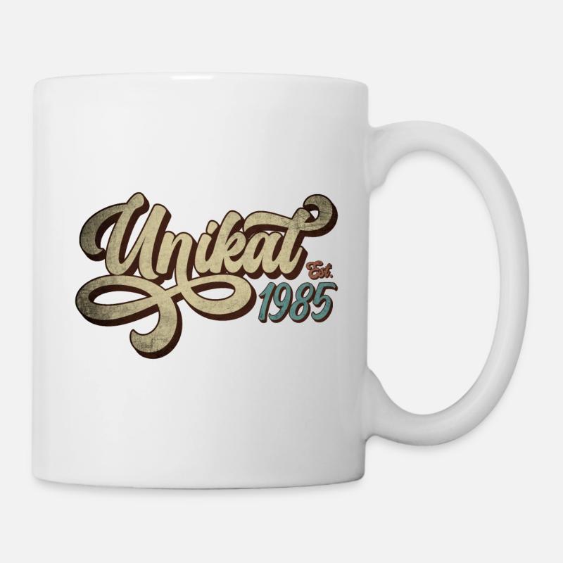 Unikat Est. 1985 - Tasse - Weiß