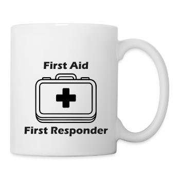 Medical Equipment - "First Aid, First Responder" - Mug - white - Right