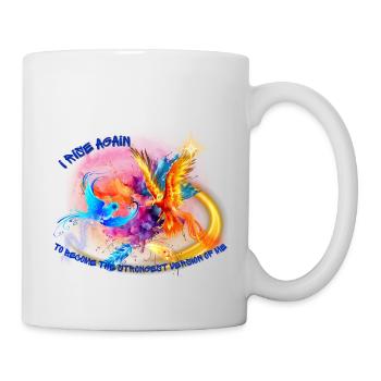 I rise again - Tasse - Weiß - Rechts