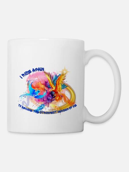 I rise again - Tasse - Weiß