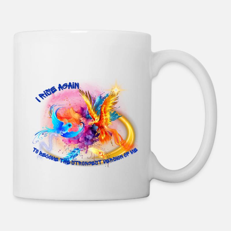 I rise again - Tasse - Weiß