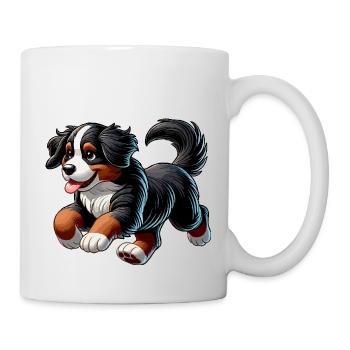 Bouvier bernois - Mug blanc - blanc - Droite