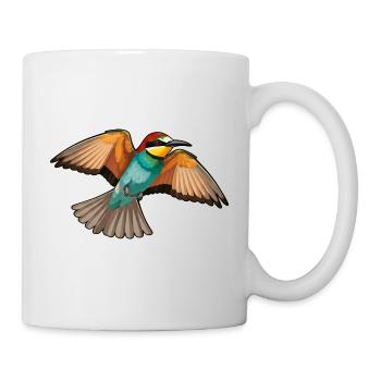 Bienenfresser Merops Apiaster - Tasse - Weiß - Rechts