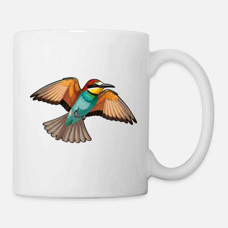 Bienenfresser Merops Apiaster - Tasse - Weiß