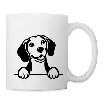 Beagle - Mug blanc - blanc - Droite