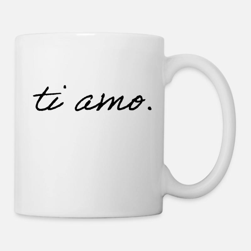 ti amo. - Tasse - Weiß