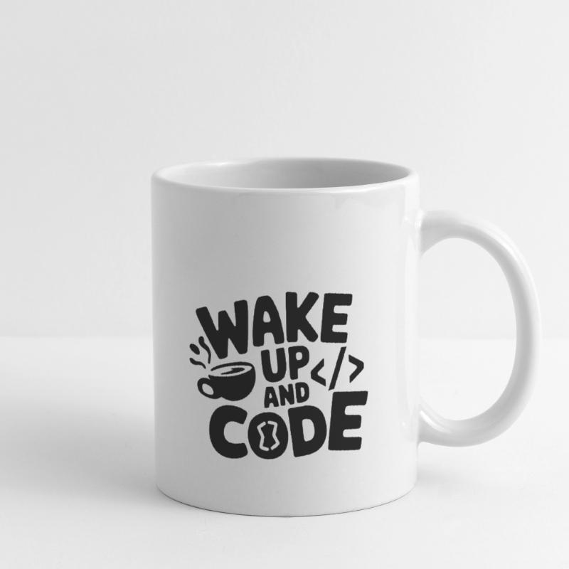 Wake Up and Code Mug